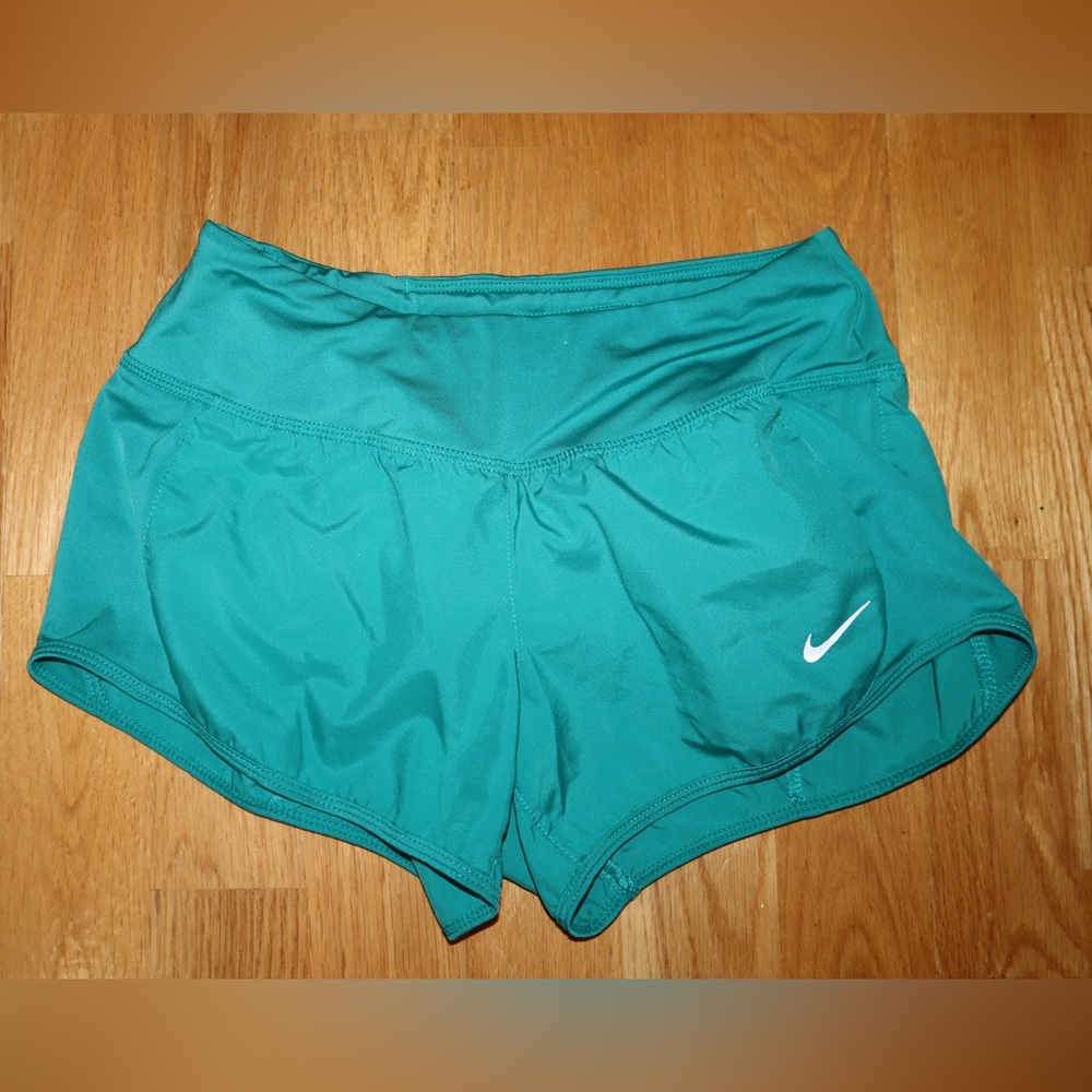 Teal Nike DryFit shorts
